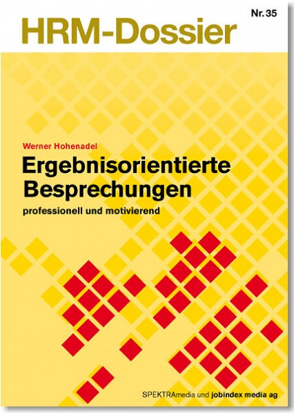 Nr. 35: Ergebnisorientierte Besprechungen