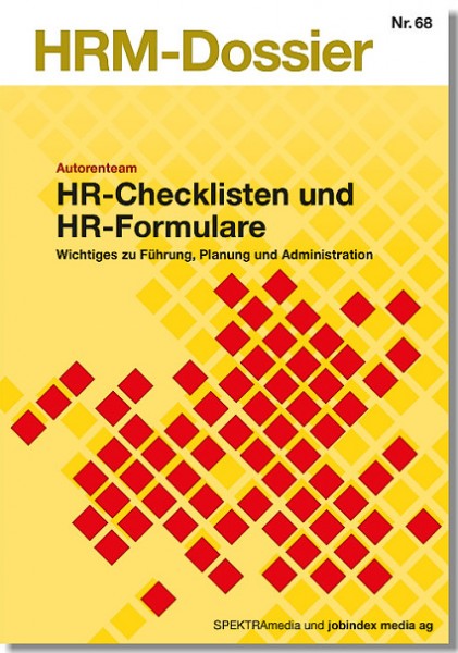 Nr. 68: HR-Checklisten und HR-Formulare